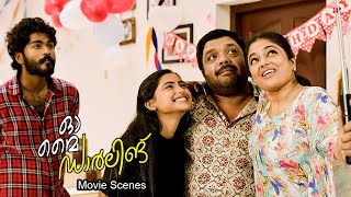 Oh My Darling Malayalam Movie  What hilarious prank gift did Anikha give Melvin  Anikha  Melvin [upl. by Zigrang]