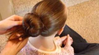 How To Make A Perfect Ballet Bun [upl. by Cralg]