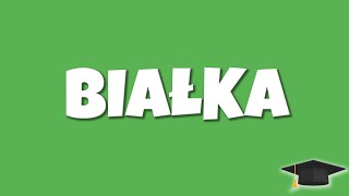 BIAŁKA  BIOLOGIA KLASA 1 [upl. by Aiyn]