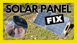 Your portable SOLAR PANEL doesnt work  heres WHY amp HOW to FIX it  FIX ANDERSON SOLAR connectors [upl. by Heyman]