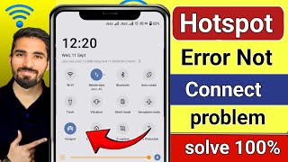 Hotspot on nahi ho raha hai  Hotspot connecting problem  Hotspot connect nahi ho raha hai [upl. by Poppo447]
