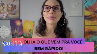 ♐️ SAGITÁRIO • Vem pra você de qualquer jeito Está escrito senta respira e prepara o coração [upl. by Nirrek]