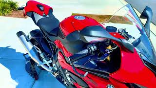 First Impression Ride 2024 BMW S1000RR M Sport Carbon Package [upl. by Sinylg]