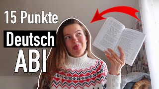 15 PUNKTE im DEUTSCH ABI  So gehts last Minute Abitur Tipps [upl. by Cox905]