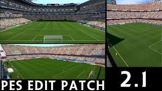 TTB PES 2014  PES EDIT PATCH 21  New Stadiums and More [upl. by Hassett]