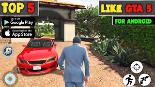 top 5 GTA 5 game for Android offlineAndroid GTA v gameAndroid GTA v mod [upl. by Proud]