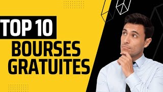 Top 10 des bourses détudes entièrement financée [upl. by Aem665]