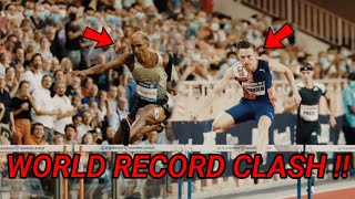 WORLD RECORD CLASH  Karsten Warholm vs Alison Dos Santos  Oslo Bislett Games 2024 [upl. by Trey539]