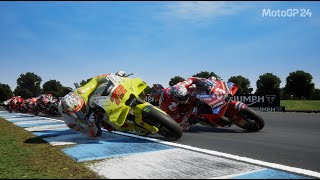 MARCO BEZZECCHI VS ENEA BASTIANINI  MOTOGP AUSTRALIA  MOTOGP 24 GAMEPLAY [upl. by Nolaj]