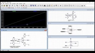 DC Analysis of a Common Drain Amplifier using LTspice tools [upl. by Sophy643]