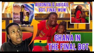 AFRONITA amp ABIGAIL INTO THE FINALS OF BRITISH GOT TALENT 2024  GHANA UP FOR THIS  CARMA ENT ZONE [upl. by Enattirb]