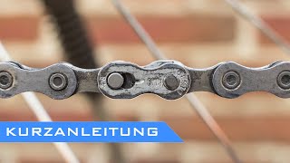 Kettenschloss am MTB amp Rennrad öffnen und schließen ohne Spezialwerkzeug  Quick Link [upl. by Yenahc272]