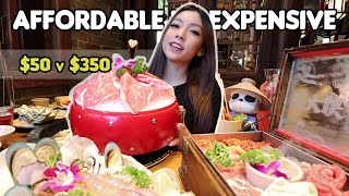 HOT POT  Affordable vs Expensive [upl. by Kcireddor725]