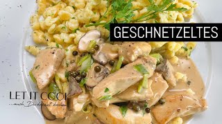 Geschnetzeltes mit Spätzle [upl. by Faunie]