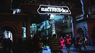 ElecTRONica  Best Features HD Video  Disney California Adventure  Opening Night 100810 [upl. by Yrogerg29]