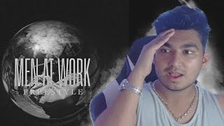 MEN AT WORK FREESTYLE Reaction [upl. by Essirahc]