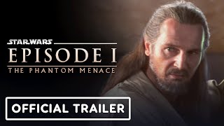 Star Wars The Phantom Menace  Official Remastered Trailer 2024 Liam Nesson Natalie Portman [upl. by Boccaj]