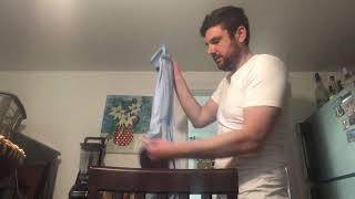 How To Wash And Dry A Dress Shirt Without An Iron Trick [upl. by Nadaha433]