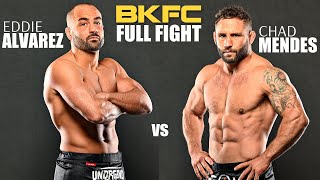 BKFC Debut Eddie Alvarez vs Chad Mendes [upl. by Ivek]