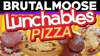 Lunchables Pizza  Foods Reviews  brutalmoose [upl. by Cassidy]