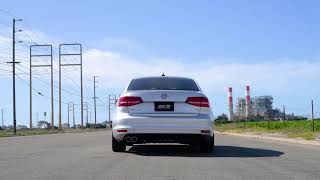 BORLA Exhaust Sound for the 20142018 MK6 Volkswagen Jetta 18 TSI [upl. by Filberto291]