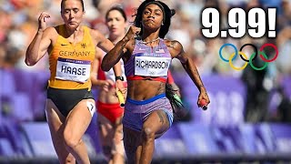 ShaCarri Richardson Just DROPPED A BOMB  Womens 4x100 Meters  2024 Paris Olympics [upl. by Lyris617]