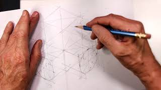 Freehand Sketching for Engineers  Video 7  Isometric Example  PVC Connector  Marklin [upl. by Hamitaf]