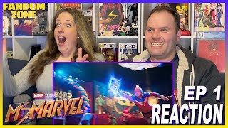 MS MARVEL Episode 1 REACTION  1X1 Generation Why  Marvel Studios [upl. by Elletnuahs625]