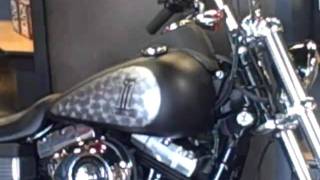 2008 FXDB Street Bob Custom Paint Black [upl. by Bandur]