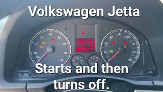 Volkswagen Jetta immobilizer problem starts then shuts off [upl. by Cora]