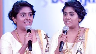 The Great Indian Kitchen fame Nimisha Sajayans awardwinning speech at the South Movie Awards [upl. by Ashlen]