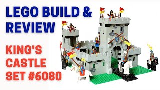 LEGO Kings Castle  Vintage Castle Build amp Review  1984 Set 6080 [upl. by Sigismund]