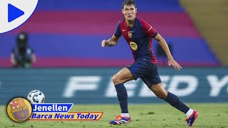 BARCA FC News Barcelona €30mrated defender could leave in January or summer no longer a part [upl. by Behka]