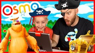 OSMO Monster Unboxing  Treasure Hunt Challenge with iPad Game System  KIDCITY [upl. by Cinimmod]