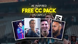 FREE Capcut CC Pack  Best AE Like CC Pack on Capcut 2 [upl. by Inanak561]