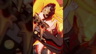 Epic Showdown Pyro Archon vs First Fatui Harbinger  Genshin Impact Cutscene genshinimpact [upl. by Dorry]