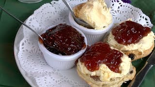 Award winning scone maker Kevin of quotDart To Mouth Deliquot Dartmouth uk shares his secrets [upl. by Angid]