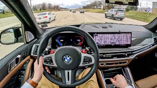 2024 BMW X5M Competition  Twin Turbo V8 Morning Commute [upl. by Diana]