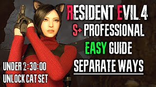 RESIDENT EVIL 4 REMAKE SEPERATE WAYS DLC  The Full Game [upl. by Ekeiram406]