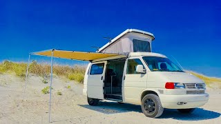 VAN LIFE Tour  Volkswagen Eurovan Winnebago Camper Van Conversion [upl. by Mountfort]