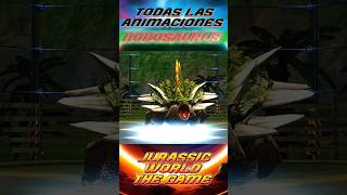 NODOSAURUS Todas Las Animaciones JURASSIC WORLD THE GAME [upl. by Nicole]