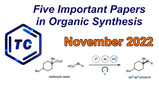 Five Important Papers in Organic Synthesis November 2022 [upl. by Acinoda425]