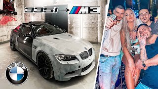 BMW E92 M3 Bokovi su Montirani na 335i   Pijani Party [upl. by Ainimreh]