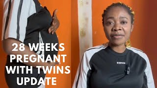 scary 28 weeks pregnant with twins update [upl. by Benoite]