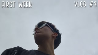 ➤ first week at college  hows it going  vlog 3 [upl. by Saticilef]