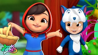 Little Red Riding Hood Story Song and Cartoon Videos for Kids [upl. by Ahsinrat]