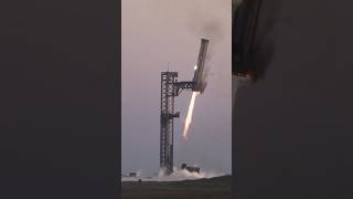 WOW Watch SpaceX Catch A Starship Booster In Air [upl. by Lazaruk]