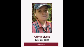 FTM Detransition RIP Griffin Sivret Another Casualty of Gender Affirming Care 😢😢 [upl. by Acinat]