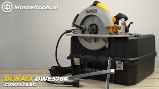 DeWALT DWE576K Cirkelzaag  Mastertoolsnl [upl. by Gardy308]