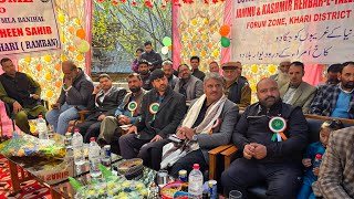 JKRETTF Zone Khari District Ramban Organised one day Convention at HSS khari AbdulHai786 [upl. by Eelyrag]